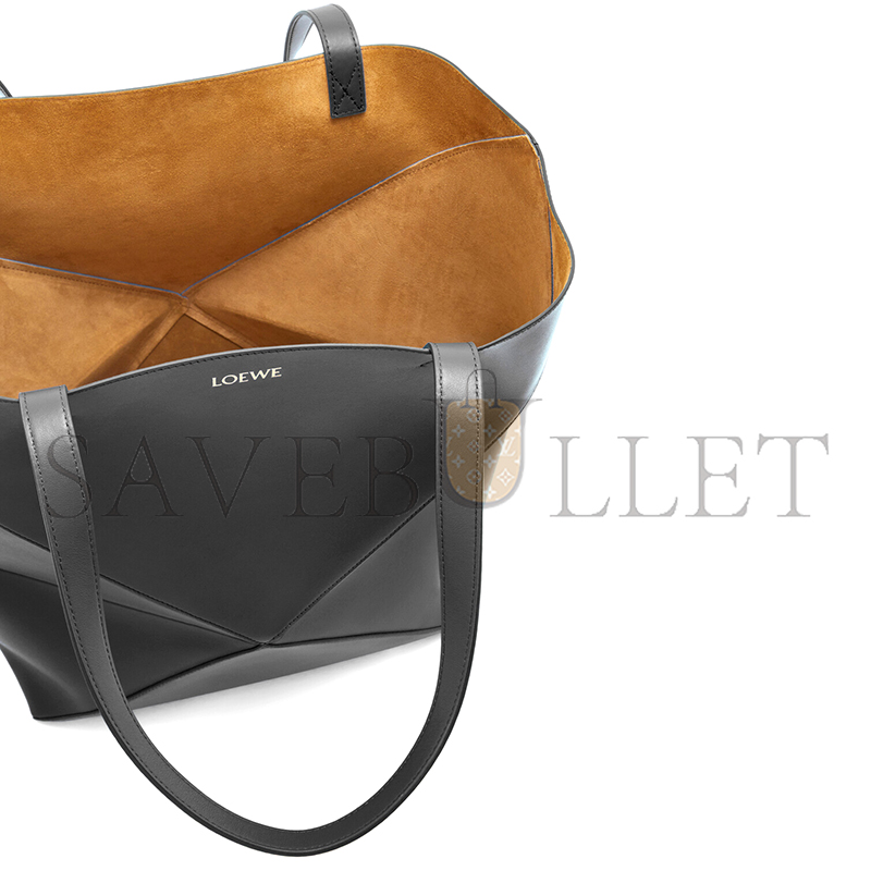 LOEWE XL PUZZLE FOLD TOTE IN SHINY CALFSKIN B933Q18X01 (42*41*18cm)
