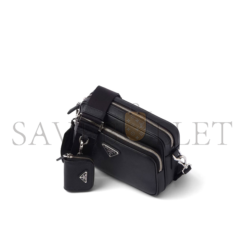 PRADA SAFFIANO LEATHER SHOULDER BAG 2VH170 (20*13.5*7cm)
