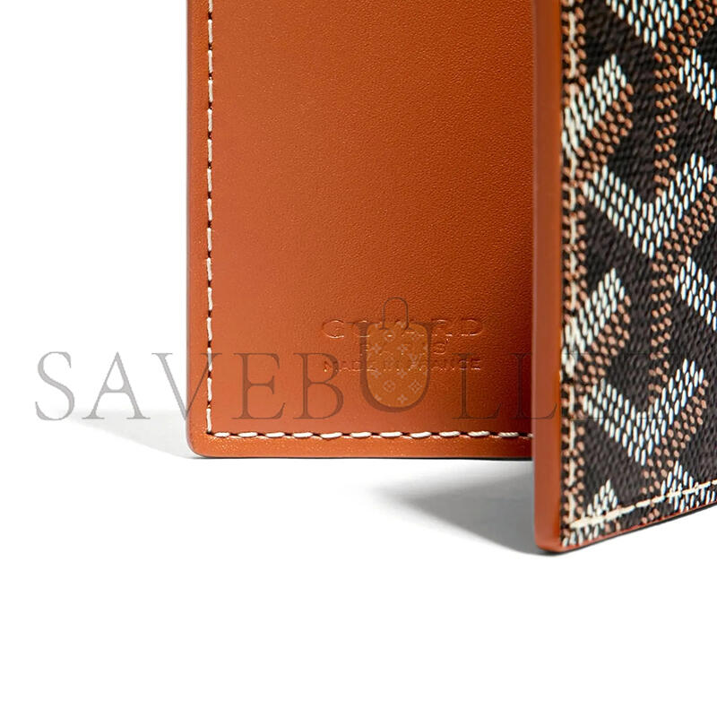 GOYARD GOYARDINE SAINT MARC FOLDING CARD CASE BLACK STMAR2PMLTY01CL03X (11*7.5*2cm)