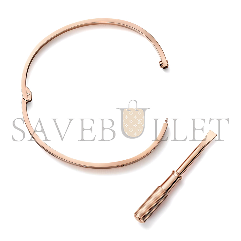 CARTIER LOVE BRACELET, SMALL MODEL, 6 DIAMONDS B6079317