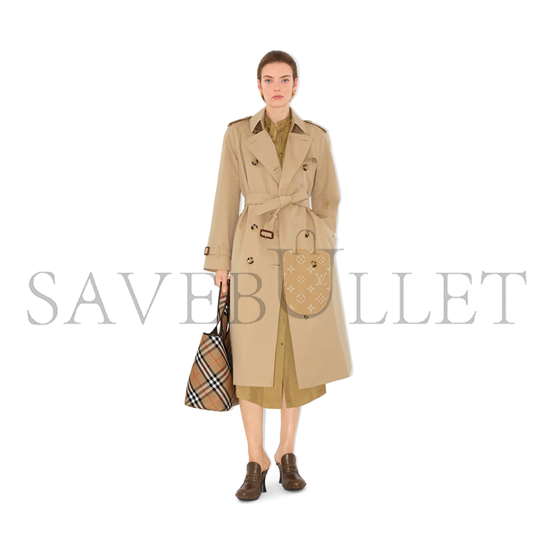BURBERRY LONG WATERLOO HERITAGE TRENCH COAT 80794201