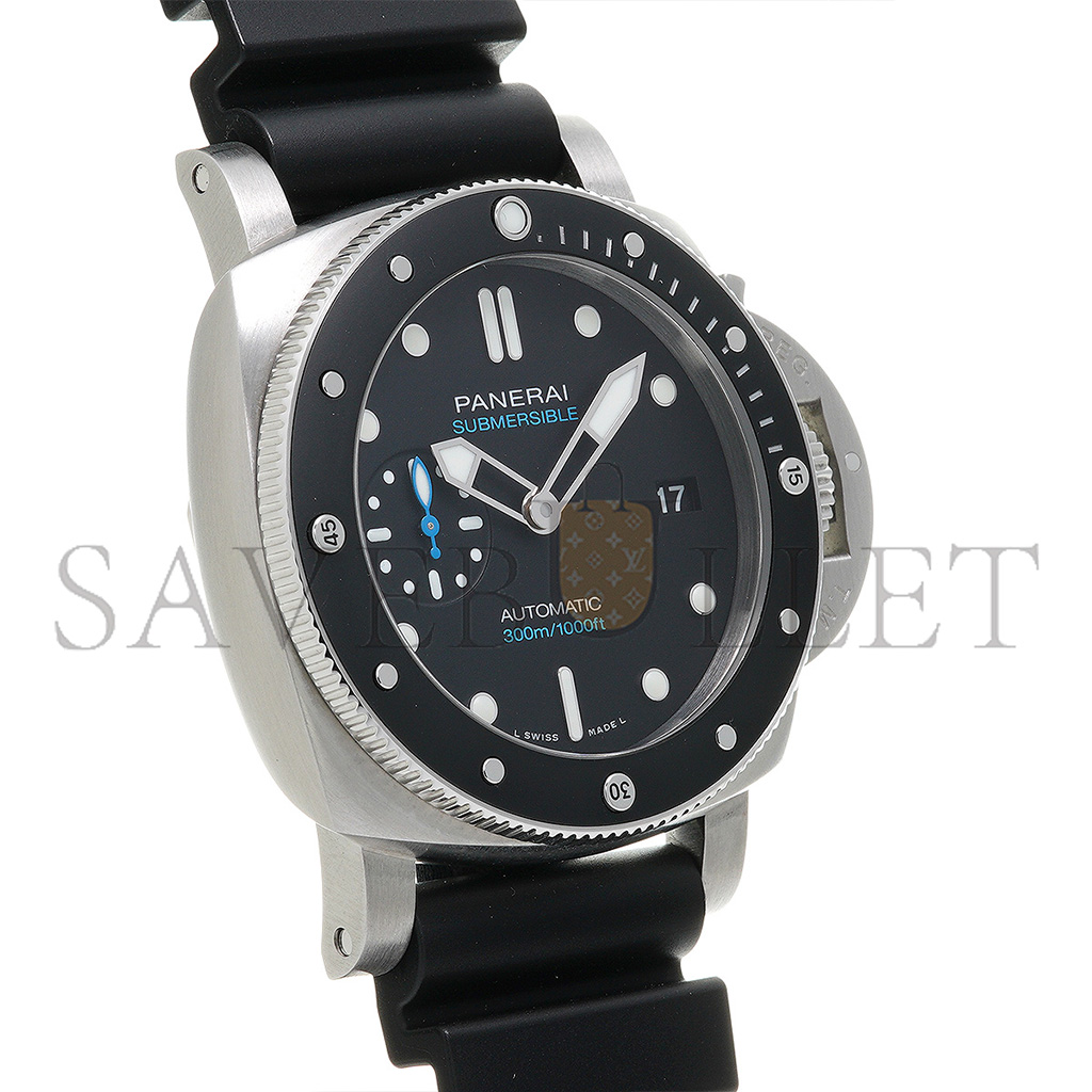 PANERAI SUBMERSIBLE AUTOMATIC BLACK DIAL 42 MM MEN