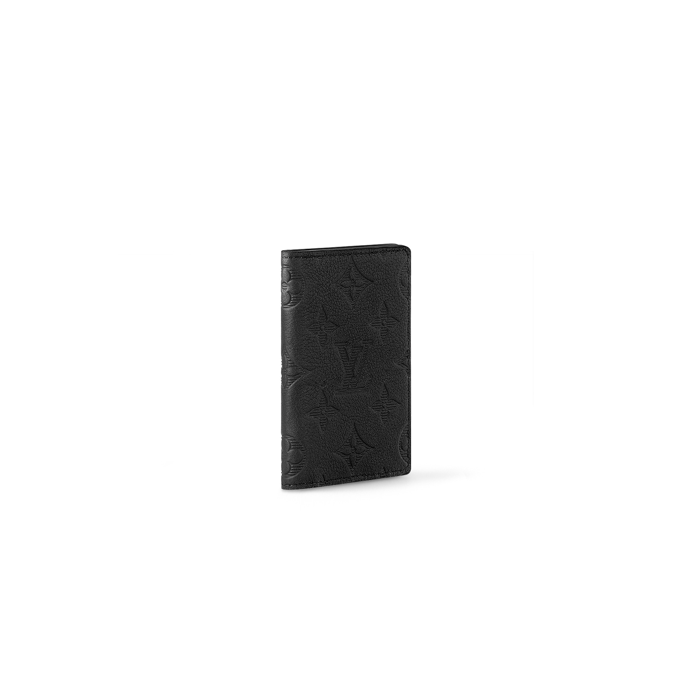 LOUIS VUITTON MASTER MONOGRAM SHADOW CALFSKIN POCKET ORGANIZER M62899 (11*7.5*1 cm)