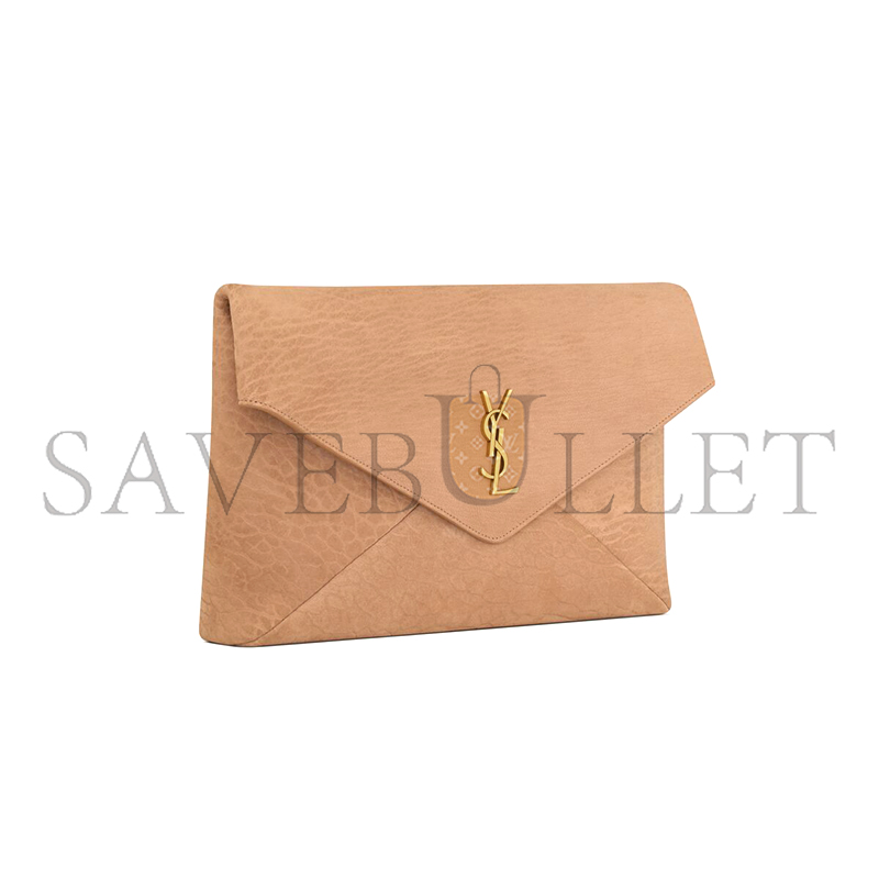 YSL CASSANDRE LARGE ENVELOPE POUCH IN LAMBSKIN 769307AAEEL2374 (29.5*18*4.5cm)