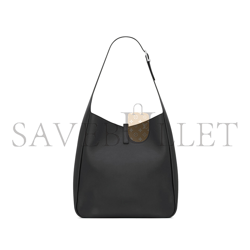 YSL LE 5 À 7 SUPPLE LARGE IN GRAINED LEATHER 753837AACQG1000 (30*28*11cm)