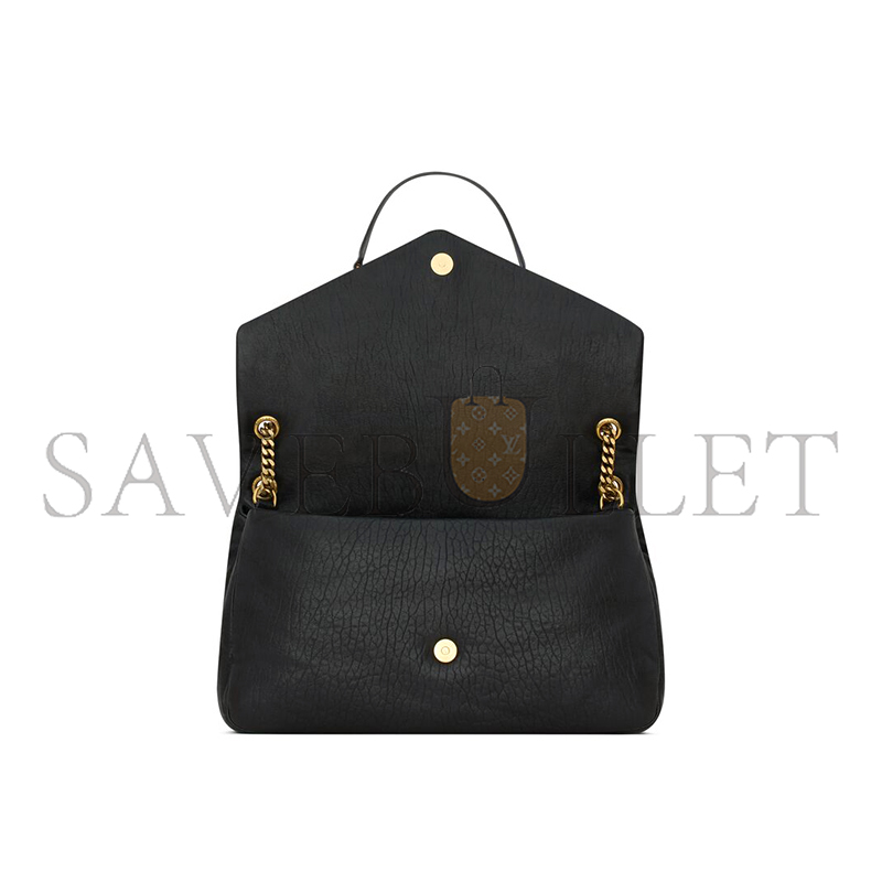 YSL CALYPSO LARGE IN GRAINED LAMBSKIN 777399AACYT1000 (38*22*12cm)
