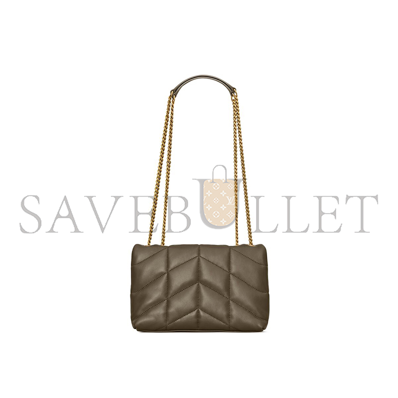 YSL TOY PUFFER IN NAPPA LEATHER 7593371EL073212 (23*15.5*8.5cm)