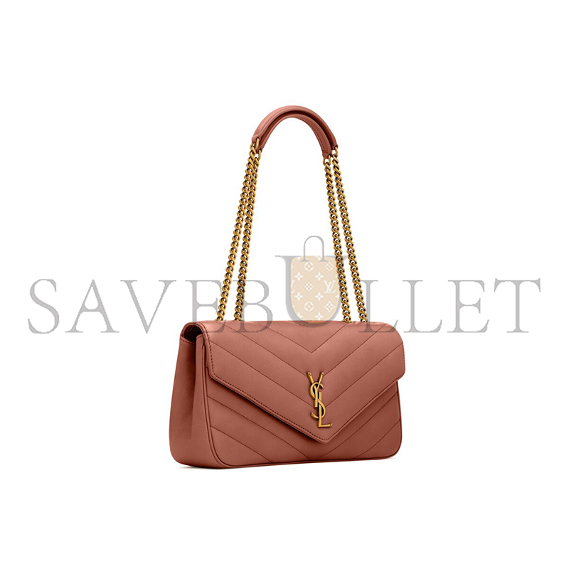 YSL LOULOU MEDIUM IN MATELASSÉ LAMBSKIN 801439AAEAX5036 (29*17*8cm)