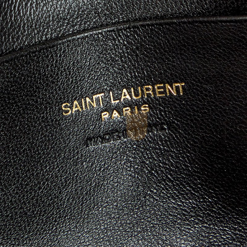 YSL MINI LOU BAG IN MATELASSÉ GRAIN DE POUDRE EMBOSSED LEATHER 6125791GF073317 (19*10.5*5cm)