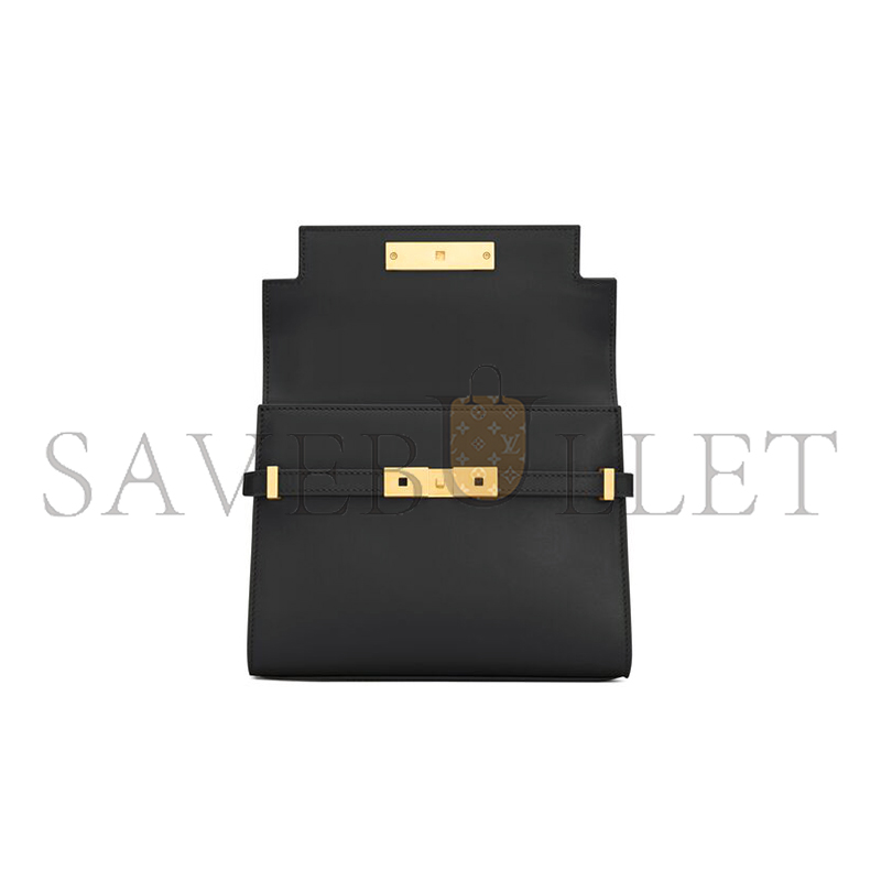 YSL MINI MANHATTAN IN BOX SAINT LAURENT 7277660SX0W1000 (19*14*4cm)