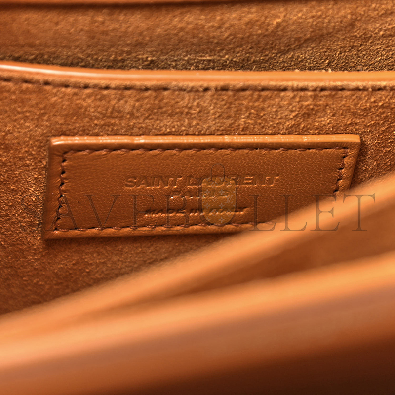 YSL SUNSET MEDIUM CHAIN BAG IN SMOOTH LEATHER 422906858665 (22*16*6.5cm)