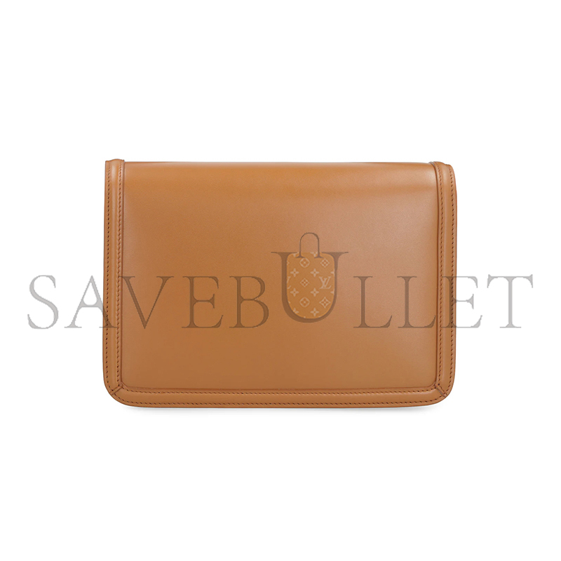 YSL SOLFERINO MEDIUM SATCHEL IN BOX SAINT LAURENT LEATHER 6343050SX0W7724 (23*16*6cm)
