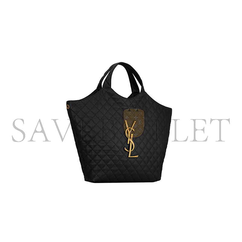 YSL ICARE IN QUILTED LAMBSKIN 698651AAANG1000 (58*43*8cm)