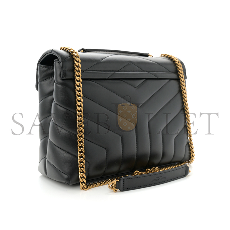 YSL LOULOU SMALL IN QUILTED LEATHER 494699DV7271000 (23*17*9cm)