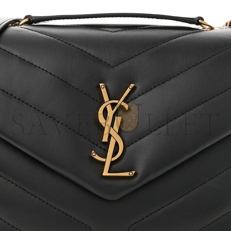 YSL LOULOU SMALL IN QUILTED LEATHER 494699DV7271000 (23*17*9cm)