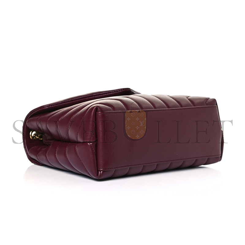 YSL LOULOU SMALL IN QUILTED LEATHER 494699DV7276475 (23*17*9cm)
