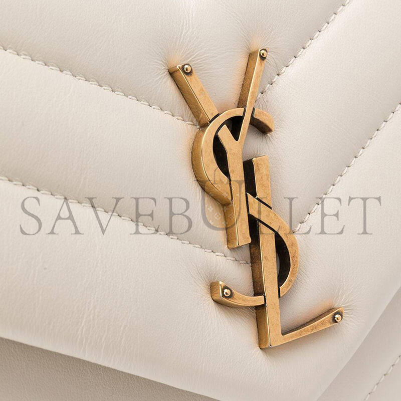 YSL LOULOU SMALL IN QUILTED LEATHER 494699DV7279207 (23*17*9cm)
