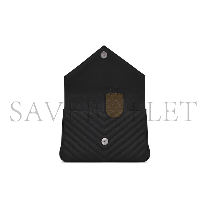 YSL COLLEGE MEDIUM IN QUILTED LEATHER 600279BRM041000 (24*17*6.5cm)