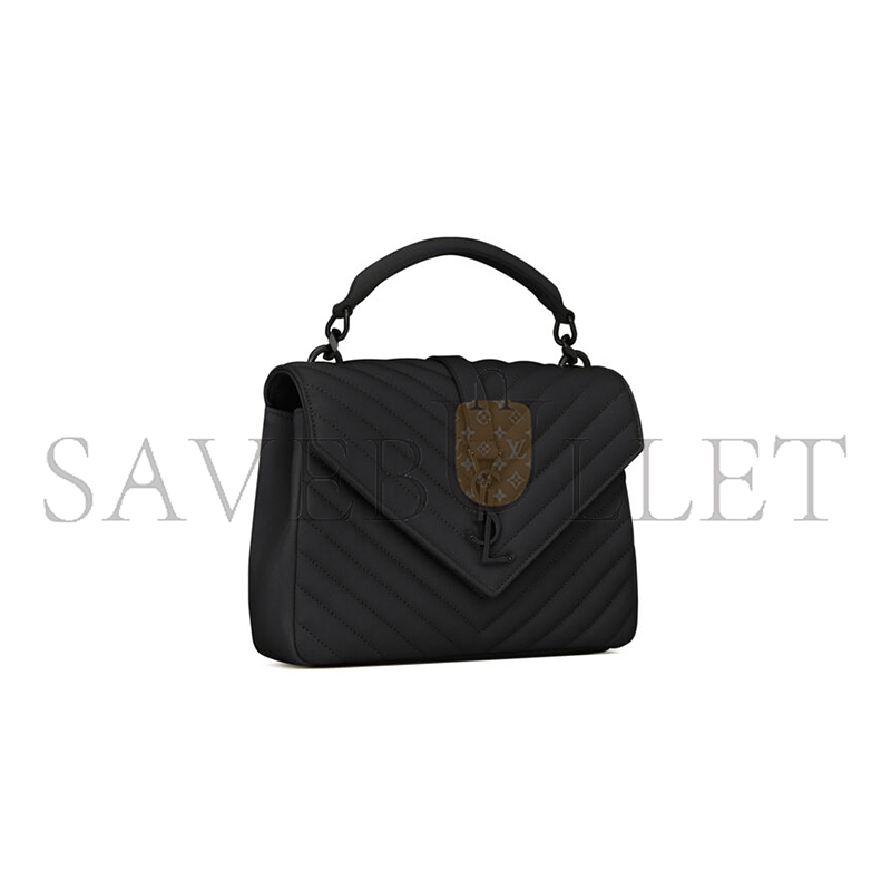 YSL COLLEGE MEDIUM IN QUILTED LEATHER 600279BRM081000 (24*17*6.5cm)