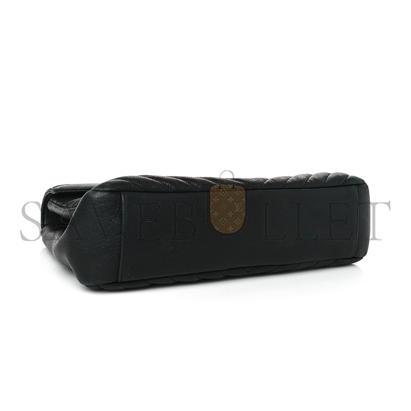 YSL COLLEGE LARGE IN QUILTED LEATHER 600278BRM041000 (32*20*8.5cm)