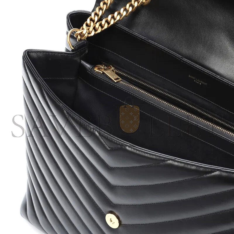 YSL LOULOU LARGE IN QUILTED LEATHER 574947DV7271000 (38*27*14cm)