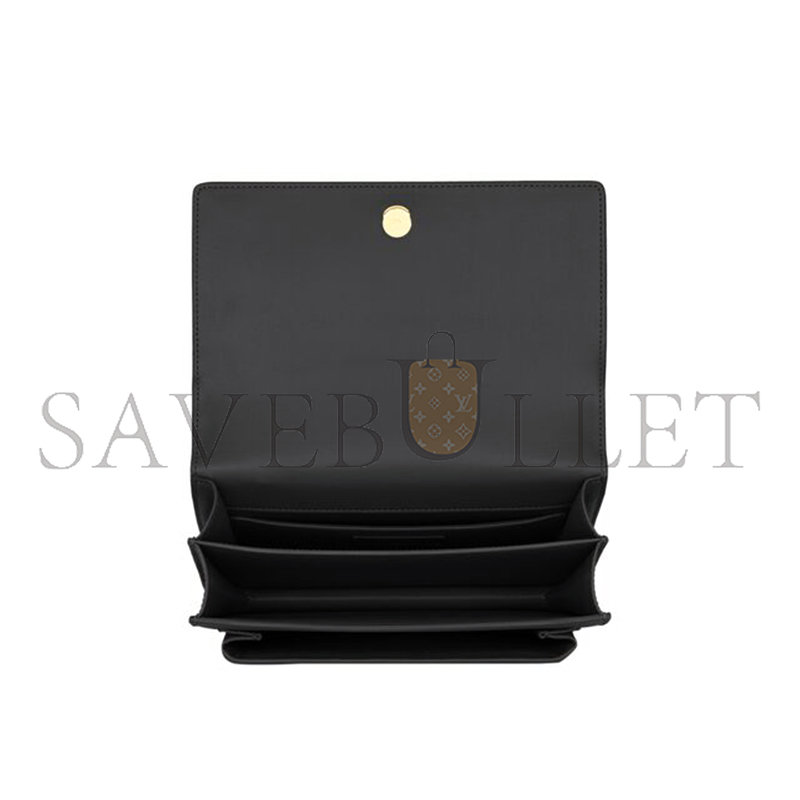 YSL SUNSET MEDIUM IN TEXTURED LEATHER 442906D420W1000 (22*16*6.5cm)