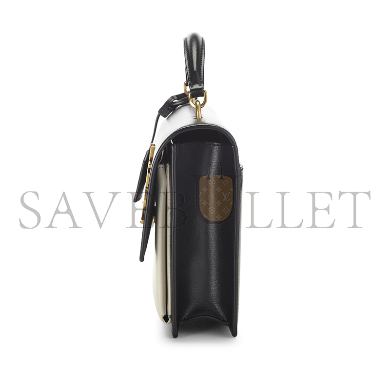YSL SUNSET MEDIUM TOP HANDLE IN TEXTURED LEATHER 634723D42671031 (25*18*5cm)