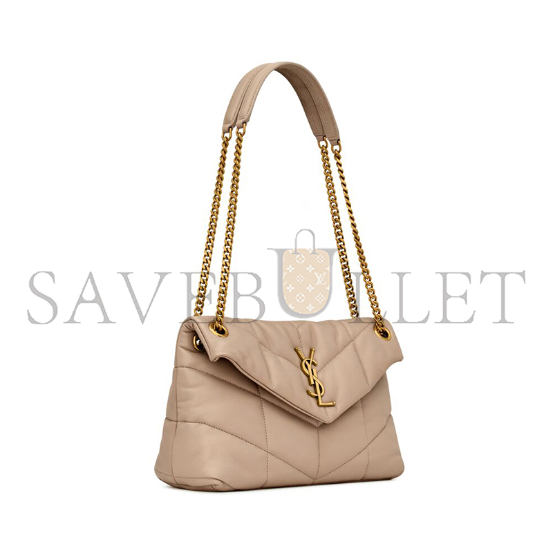 YSL PUFFER SMALL IN NAPPA LEATHER 5774761EL072721 (29*17*11cm)