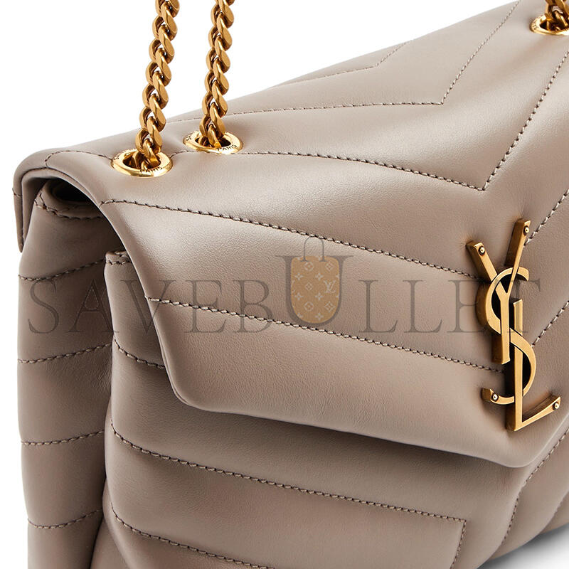 YSL LOULOU SMALL IN QUILTED LEATHER 494699DV7272826 (23*17*9cm)