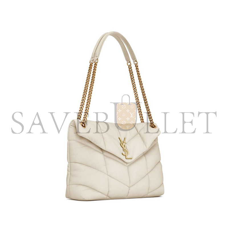 YSL PUFFER MEDIUM IN NAPPA LEATHER 5774751EL079207 (35*23*13.5cm)