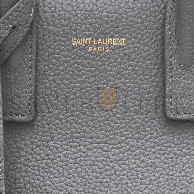 YSL SAC DE JOUR IN SUPPLE GRAINED LEATHER-NANO 717449DTI0W1112 (22*17.5*11cm)