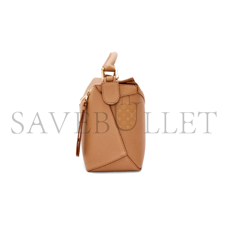 LOEWE SMALL PUZZLE BAG IN SOFT GRAINED CALFSKIN A510P60X30 (24*16.5*10.5cm)