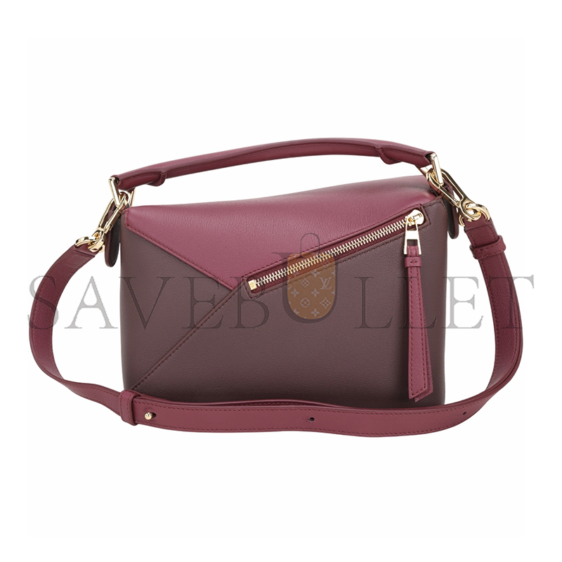 LOEWE SMALL PUZZLE BAG IN CLASSIC CALFSKIN A510P60X44-3763 (24*16.5*10.5cm)