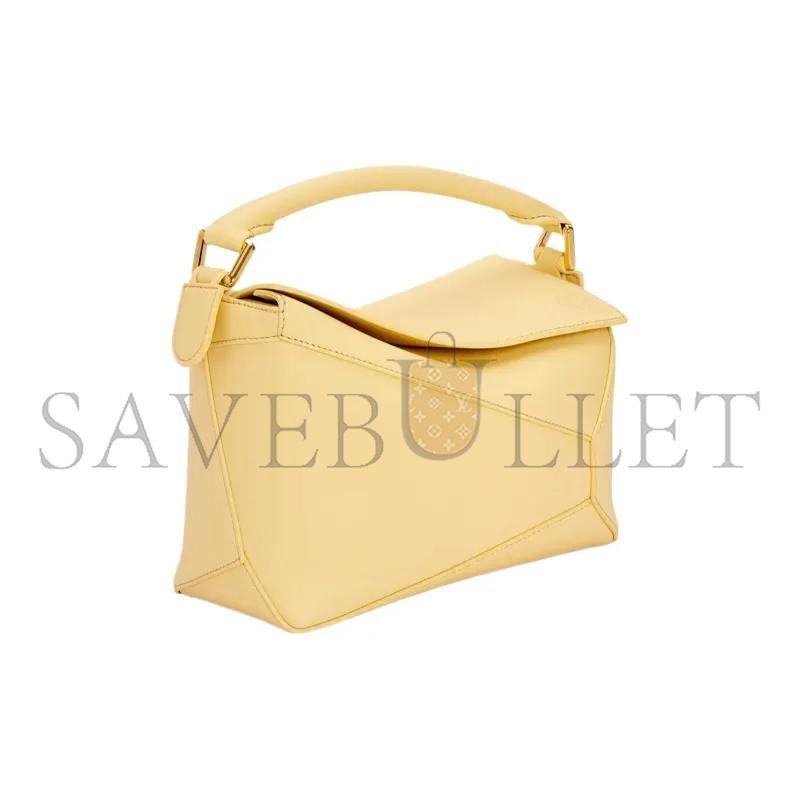 LOEWE SMALL PUZZLE EDGE BAG IN CLASSIC CALFSKIN A510P60X41-8000 (24*16.5*10.5cm)