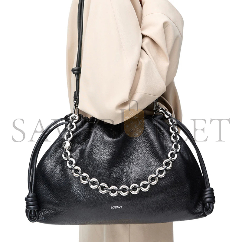 LOEWE LARGE FLAMENCO PURSE IN FINE GRAINED CALFSKIN 012401-241 (41*26*9cm)