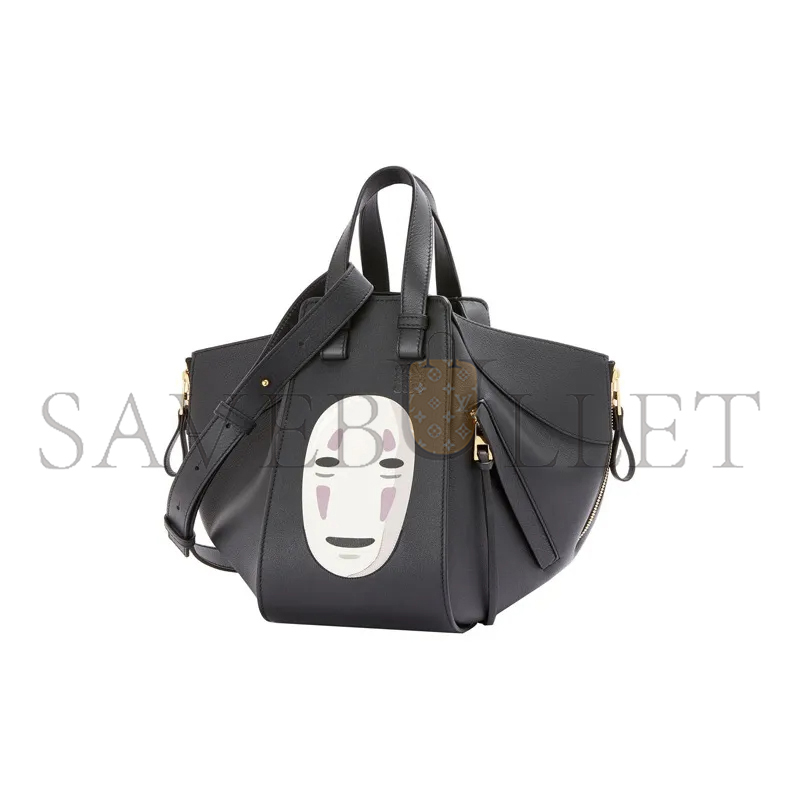 LOEWE X STUDIO GHIBLI HAMMOCK COMPACT BAG IN CLASSIC CALFSKIN A538S35X36-1100 (30*25*13.5cm)
