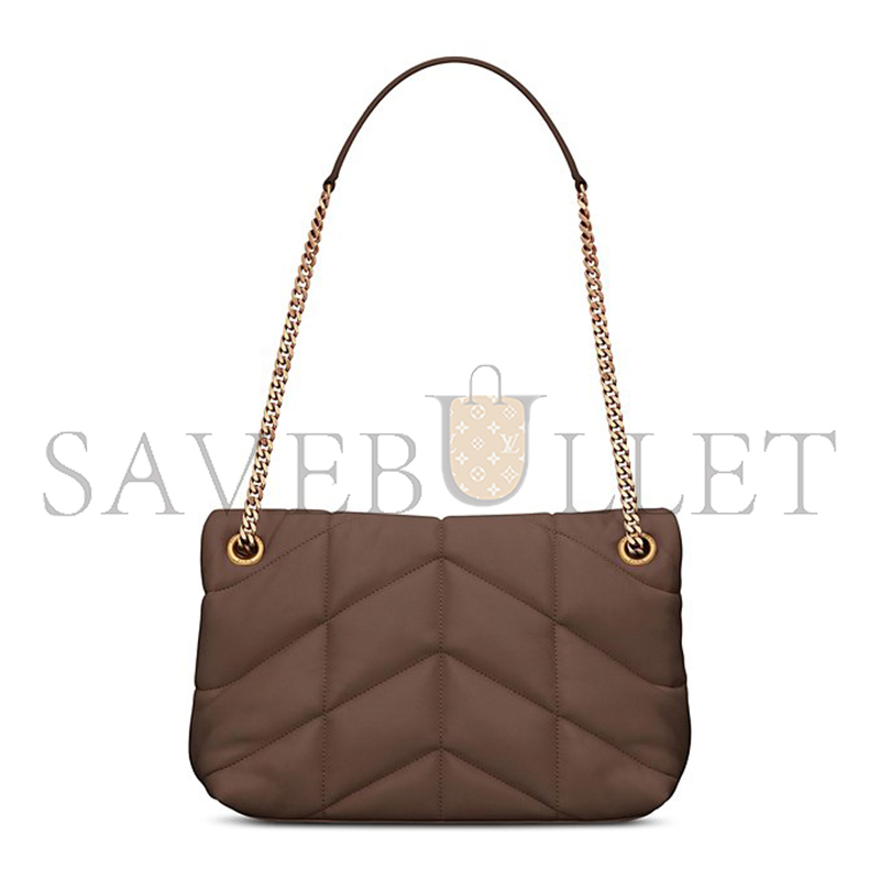 YSL PUFFER SMALL IN NAPPA LEATHER 5774761EL072851 (29*17*11cm)