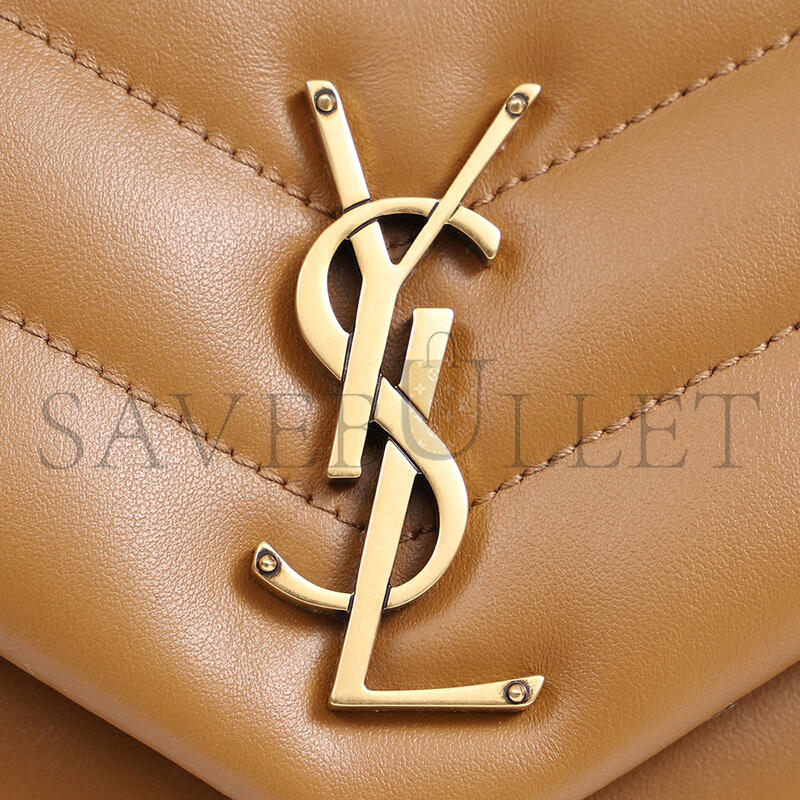 YSL LOULOU SMALL IN QUILTED LEATHER 494699DV7272357 (23*17*9cm)