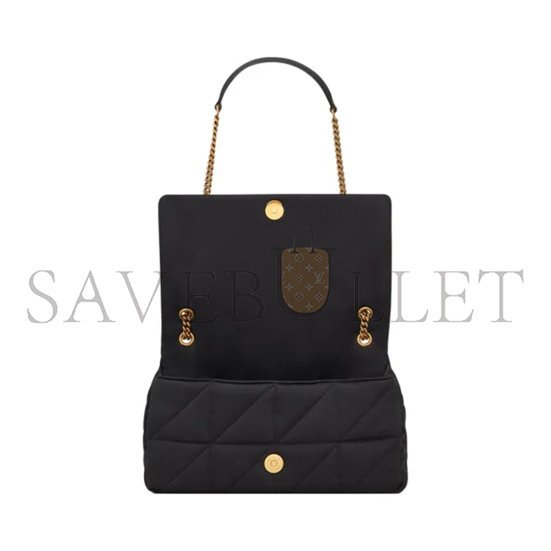 YSL JAMIE MEDIUM IN SATIN 515821FAAUF1000 (25*15*7.5cm)