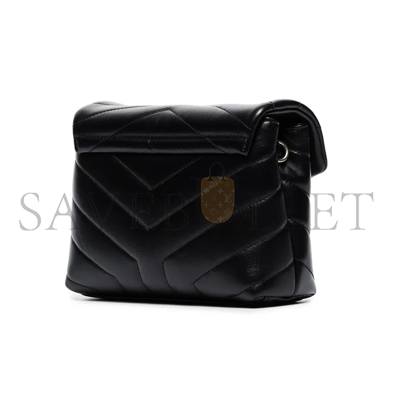 YSL LOULOU TOY STRAP BAG IN QUILTED Y LEATHER 630951DV7061000 (20*14*7cm)