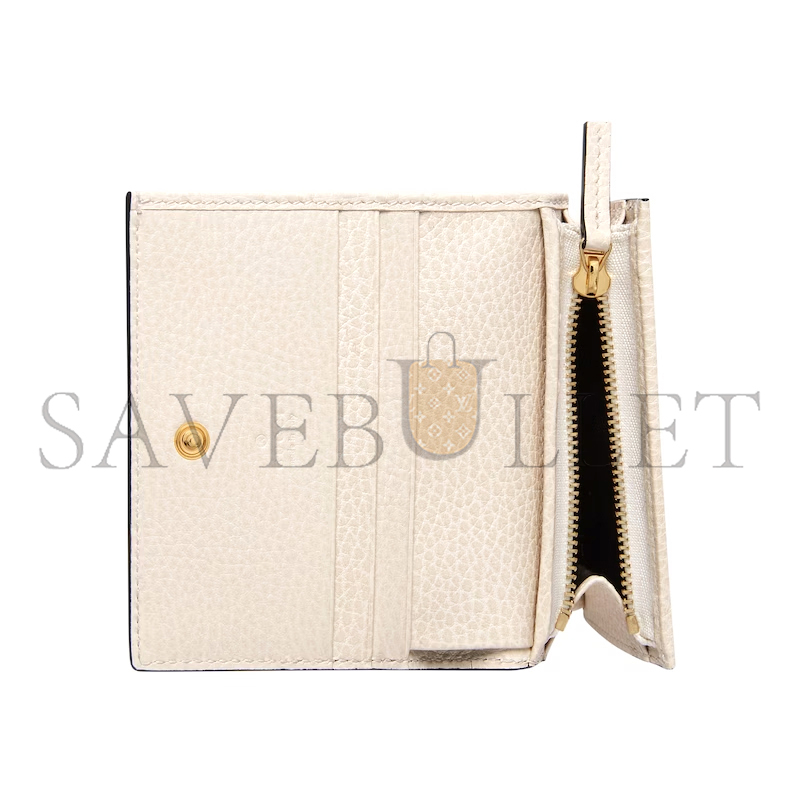 GUCCI GG MARMONT BI-COLOUR CARD CASE WALLET ‎658610 (11*8.5*3cm)