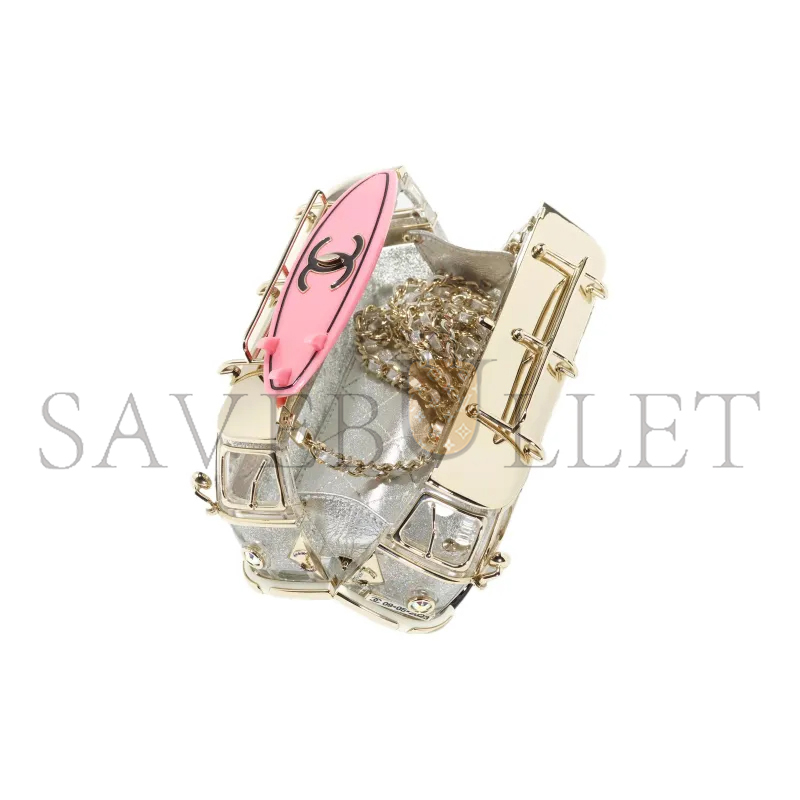 CHANEL MINI VAN MINAUDIERE SHOULDER BAG AS4590 (16*9*9cm)