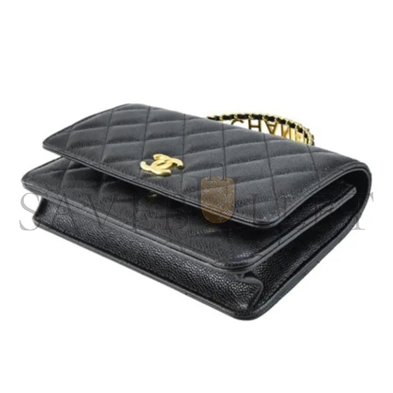 CHANEL WALLET ON CHAIN AP2804 B08299 94305 (19.5*12.5*3.5cm)
