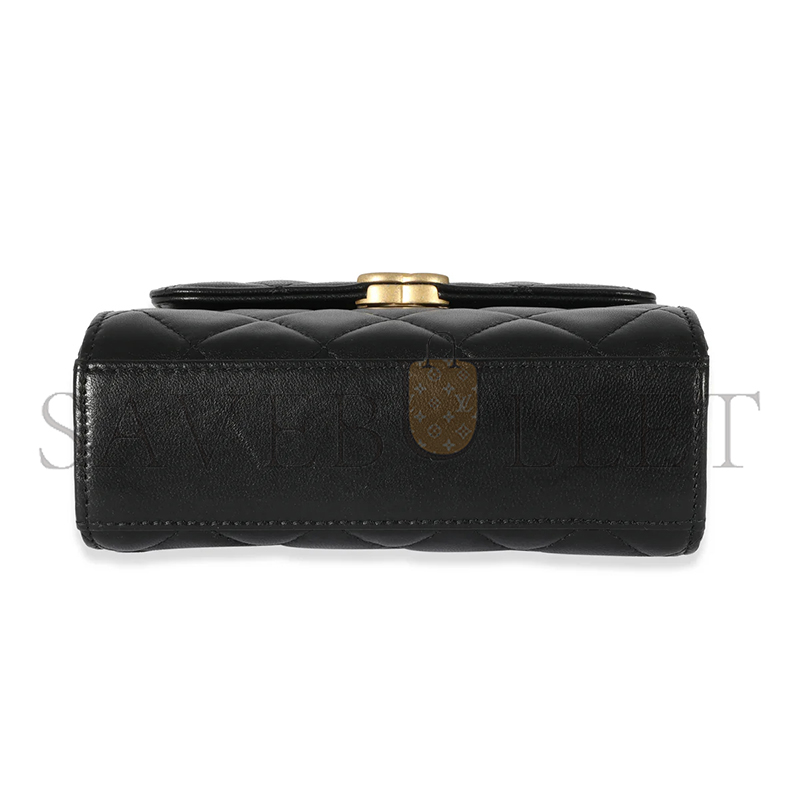CHANEL TOP HANDLE WITH CHAIN AP2945 B08842 94305 (14.5*11.5*5.5cm)