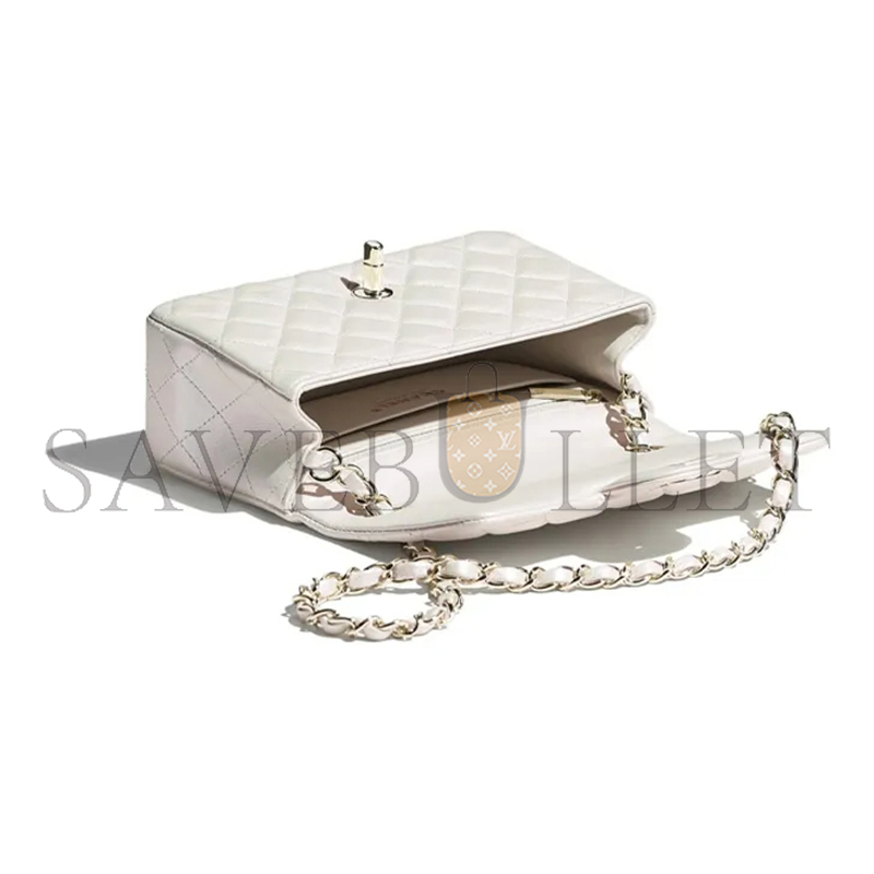 CHANEL CALFSKIN CHAIN FLAP BAG A69900 B05462 10601 (20*12*6cm)