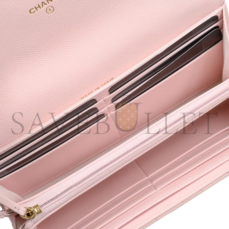 CHANEL LONG FLAP WALLET AP2740 B08043 NH620 (19.4*10.5*3cm)