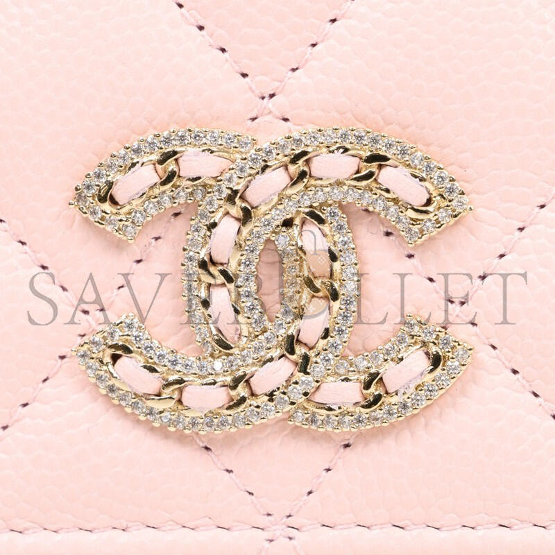 CHANEL FLAP WALLET AP2739 B08043 NH620 (16.5*9*2cm)