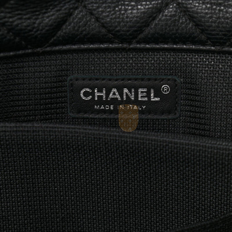 CHANEL XXL TRAVEL FLAP BAG BLACK 1065327 (45*28*15cm)