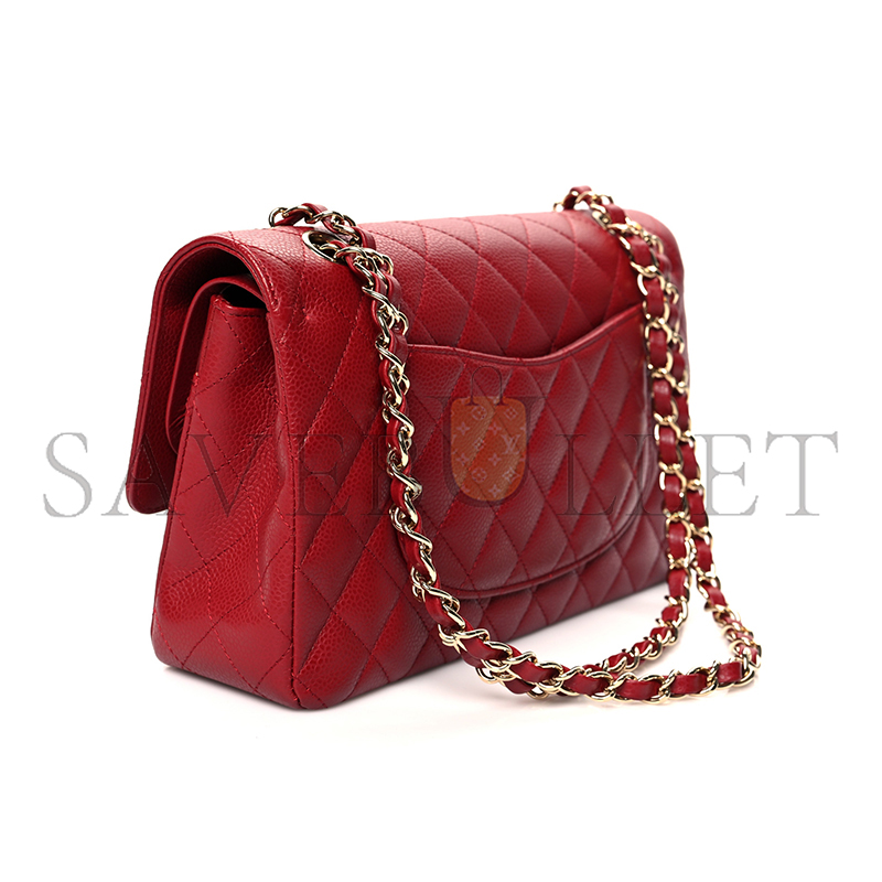 CHANEL CAVIAR QUILTED MEDIUM DOUBLE FLAP 1176682 (25*15*6cm)
