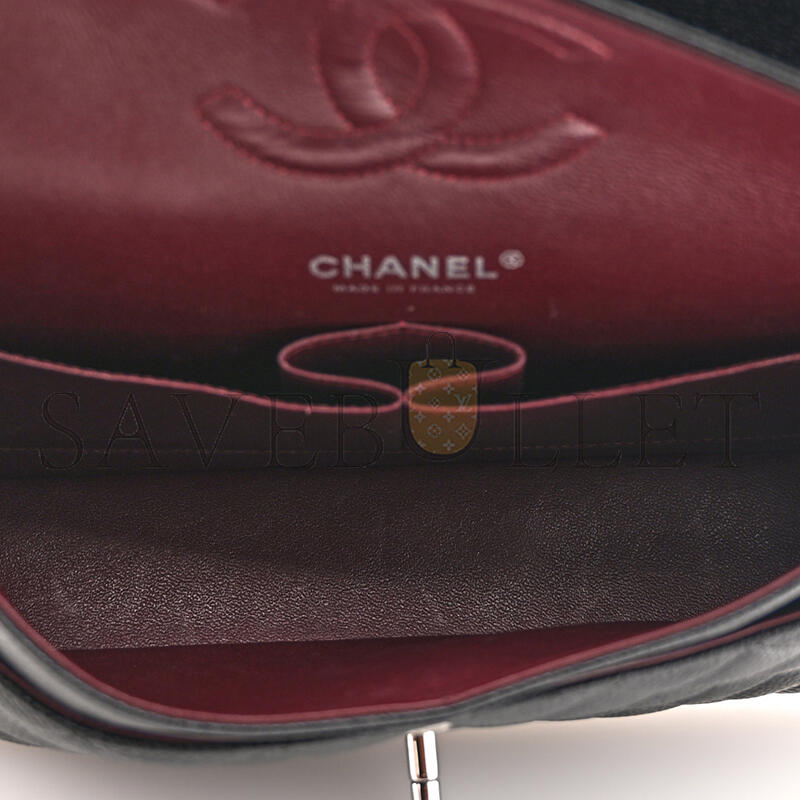 CHANEL CAVIAR QUILTED MEDIUM DOUBLE FLAP 1629635 (25*15*6cm)